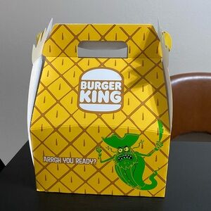 Burger King SpongeBob Movie Box